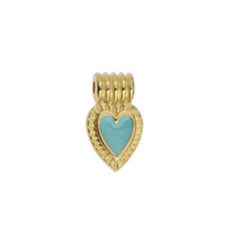 Intercalaire pendentif coeur
