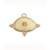 Pendentif pastille inoxydable poinçonnée