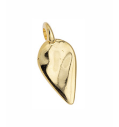 Pendentif pastille inoxydable poinçonnée