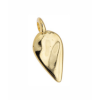 Pendentif pastille inoxydable poinçonnée