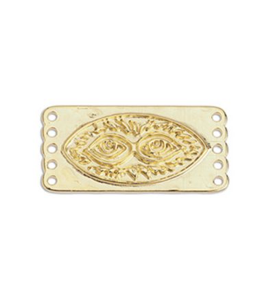 Pendentif pastille inoxydable poinçonnée