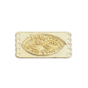 Pendentif pastille inoxydable poinçonnée