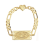 Pendentif pastille inoxydable poinçonnée