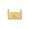 Pendentif pastille inoxydable poinçonnée