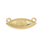 Pendentif pastille inoxydable poinçonnée