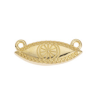 Pendentif pastille inoxydable poinçonnée