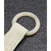 Crochet fourrure gris