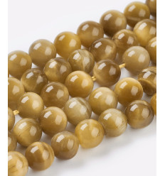 3mm - Chapelet pierre - oeil de tigre