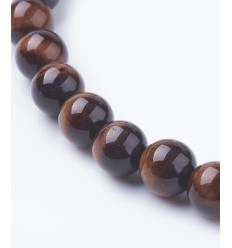 3mm - Chapelet pierre - oeil de tigre