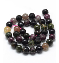 3mm - Chapelet pierre - tourmaline