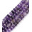 Chapelet Heishi en pierre facettée - quartz rose