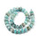 Chapelet Heishi en pierre facettée - quartz rose
