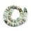Chapelet Heishi en pierre facettée - quartz rose