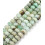 Chapelet Heishi en pierre facettée - quartz rose