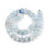Chapelet Heishi en pierre facettée - quartz rose