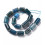 10mm - apatite - Chapelet pierre tube