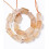 10mm - citrine - Chapelet pierre tube