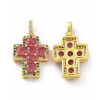 Pendentif pastille inoxydable poinçonnée