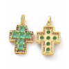 Pendentif pastille inoxydable poinçonnée