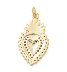 Pendentif pastille inoxydable poinçonnée