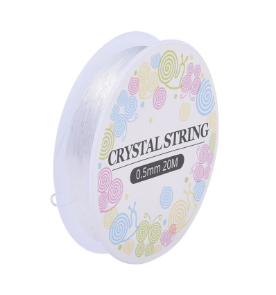 Bobine élastique Crystal 0,60mm
