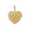 Pendentif pastille inoxydable poinçonnée