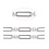 Chaine fine inoxydable (10cm)