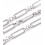 Chaine fine inoxydable (10cm)