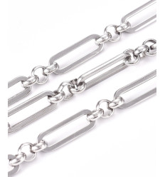 Chaine fine inoxydable (10cm)