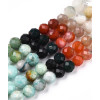 8mm - Chapelet pierre - quartz rose