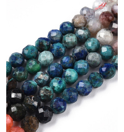4mm - Mix de pierres - Chapelet pierre