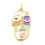 Pendentif visage émaillé