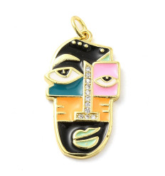 Pendentif pastille inoxydable poinçonnée