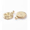 Pendentif médaille lune gravée