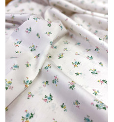 Tissu jacquard bio "Leaf" - Mind The Maker