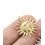 Pendentif pastille inoxydable poinçonnée