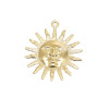 Pendentif pastille inoxydable poinçonnée