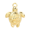 Pendentif pastille inoxydable poinçonnée