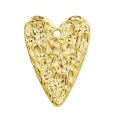 Pendentif pastille inoxydable poinçonnée