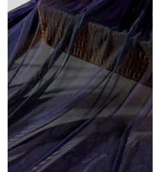Tissu jacquard bio "Leaf" - Mind The Maker