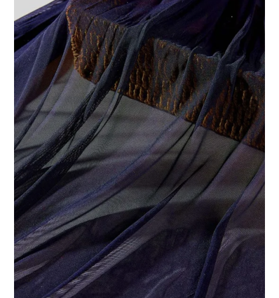 Tissu jacquard bio "Leaf" - Mind The Maker