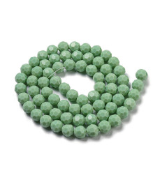 6mm - Chapelet pierre - unakite