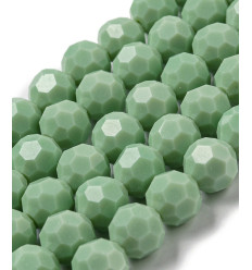 6mm - Chapelet pierre - unakite