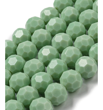 6mm - Chapelet pierre - unakite