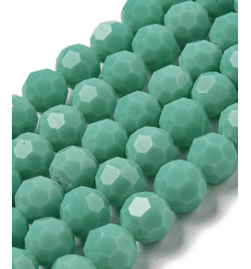 6mm - Chapelet pierre - unakite