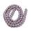 10mm - Chapelet perles à facettes en verre