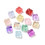 Lot de perles petits fleurs margueritte en acrylique (20pcs)