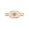 Pendentif pastille inoxydable poinçonnée