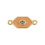 Pendentif pastille inoxydable poinçonnée