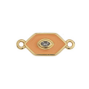 Pendentif pastille inoxydable poinçonnée